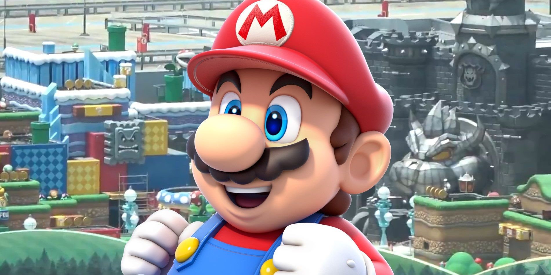 A detailed Super Nintendo World video surfaces showing Super Mario content