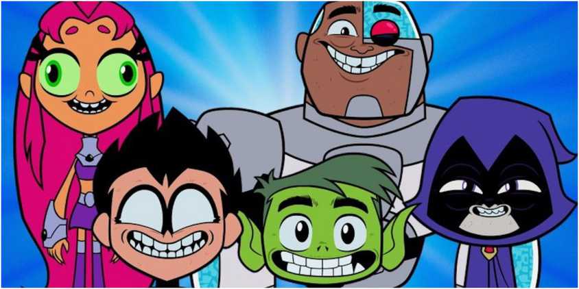 Teen Titans Go! silly smiles