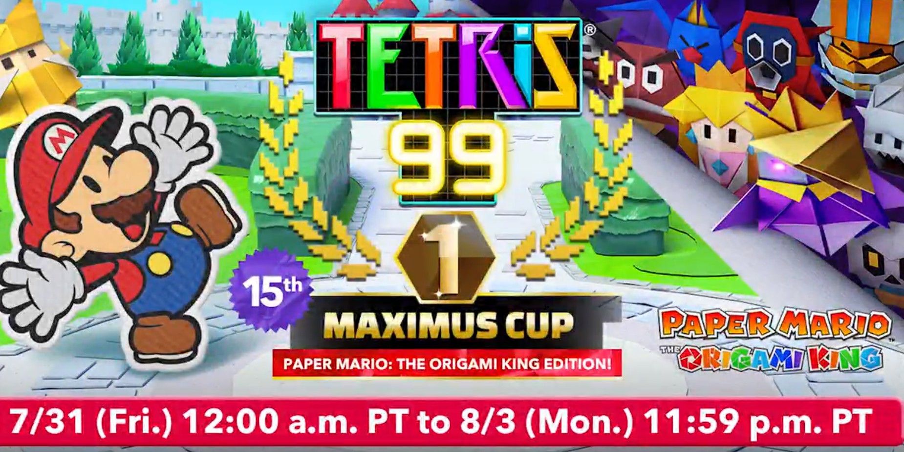 Tetris 99 35th Maximus Cup with Xenoblade Chronicles 3 theme