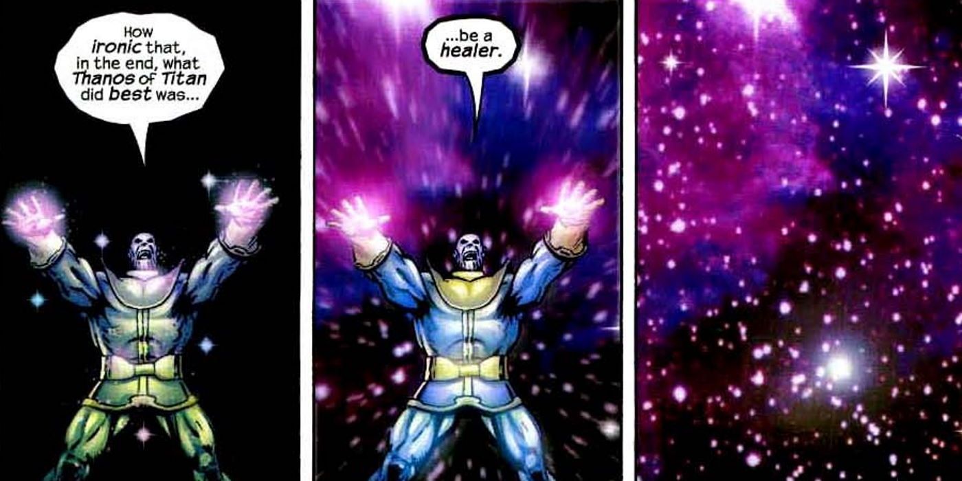 Thanos Saves the Universe