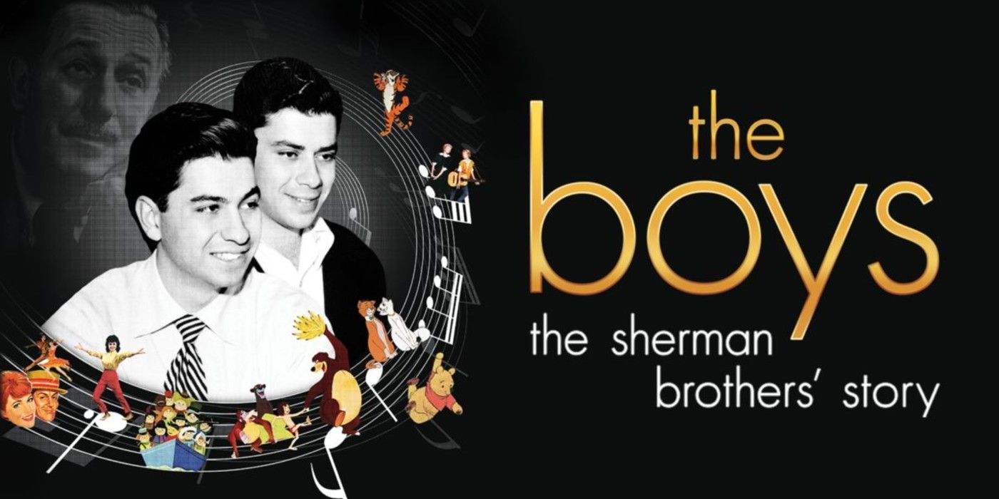 Banner for the documentary The Boys: The Sherman Brothers' Story
