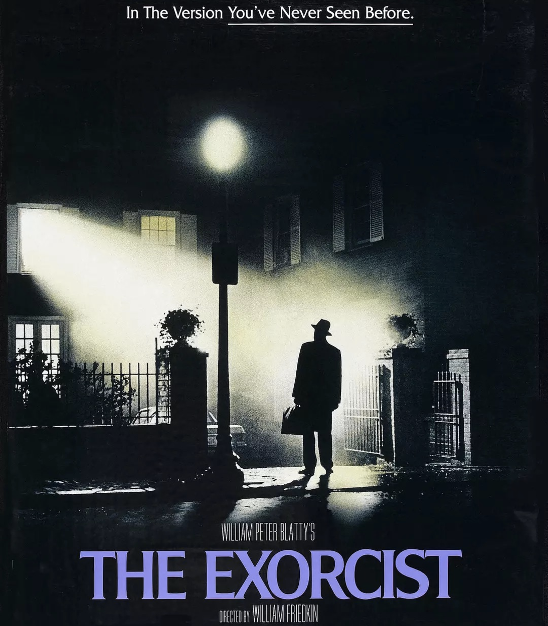 The Exorcist 1973 Movie Poster Man in the Streetlight