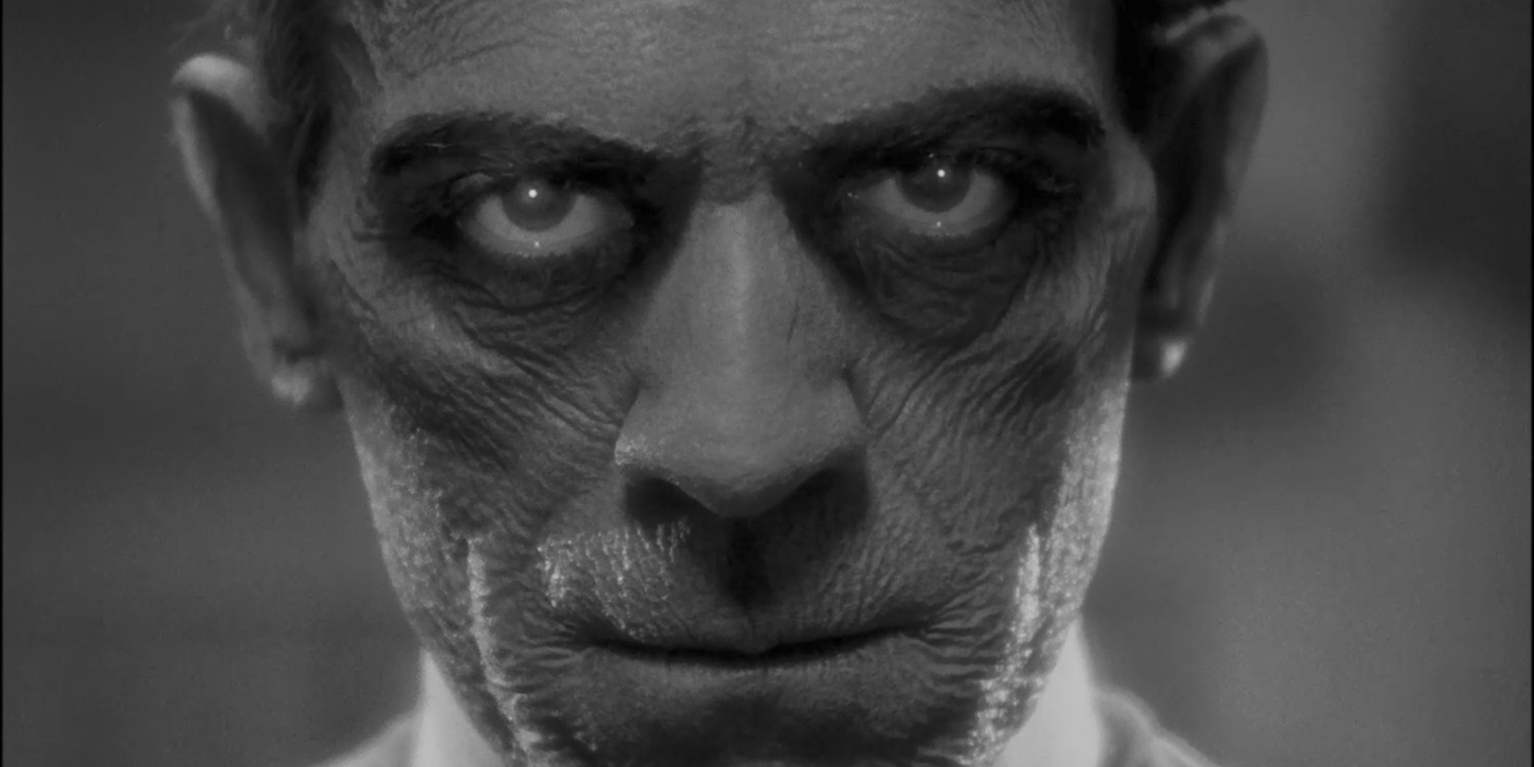 The Mummy 1932 Boris Karloff as Ardeth Bay Close Up Eyes