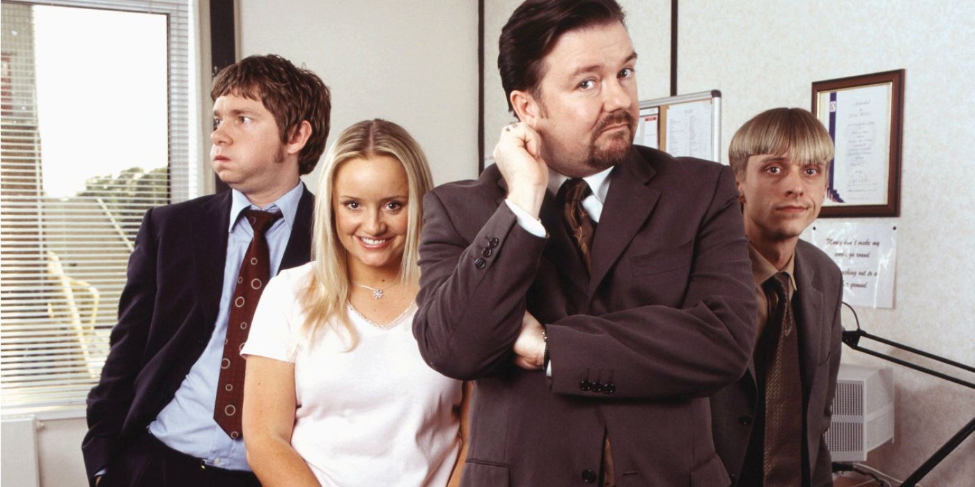 The cast of The Office (UK).