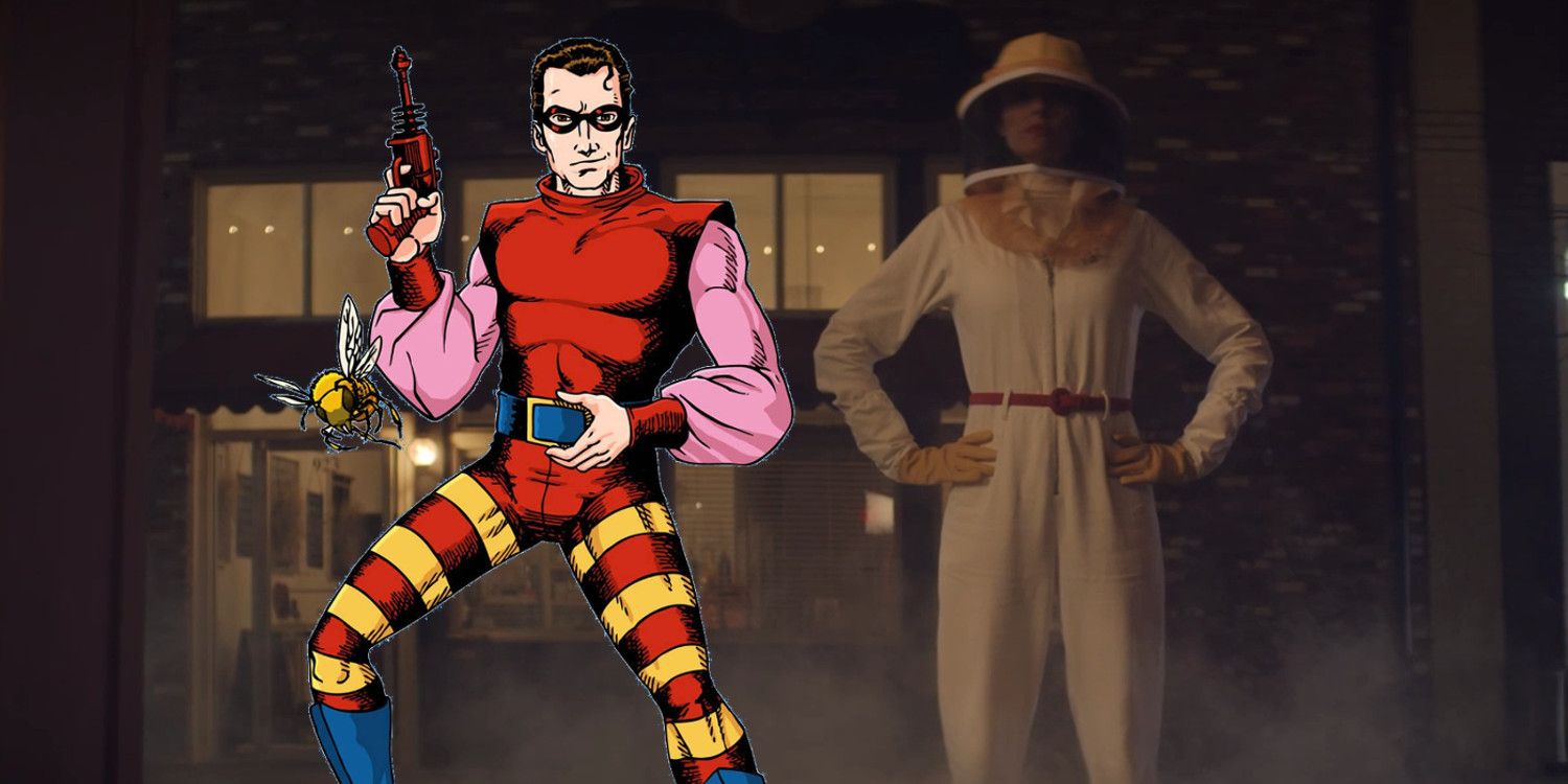 The Red Bee and The Beekeeper in Doom Patrol
