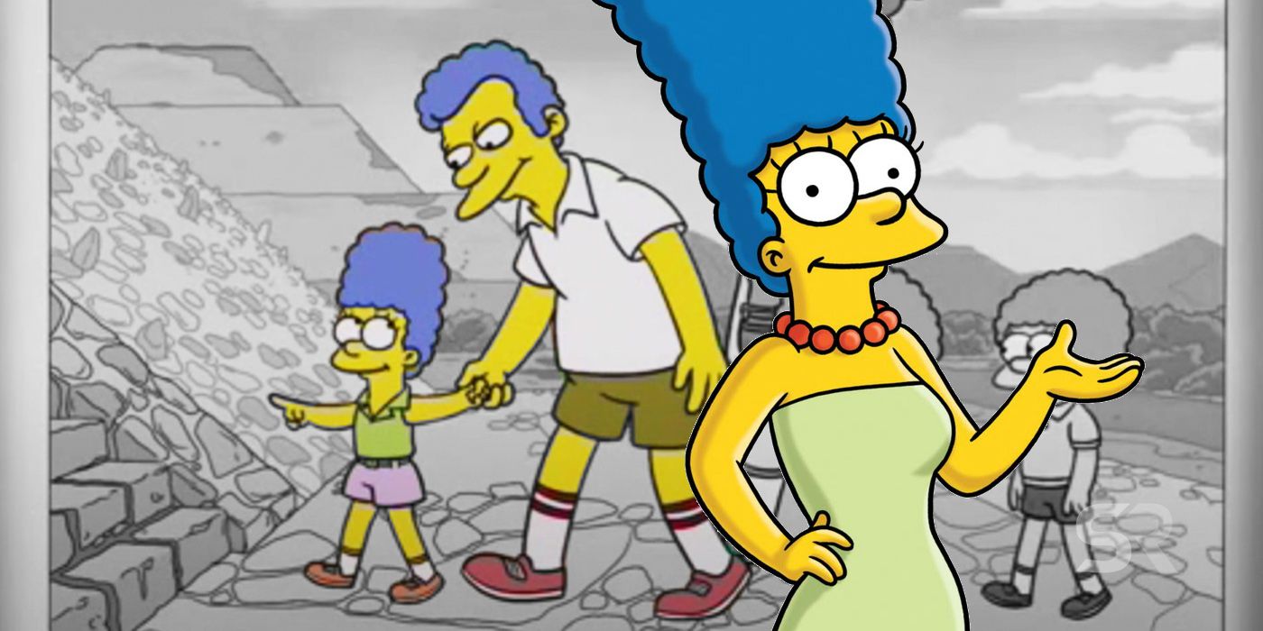 The Simpsons what happened to Marge father