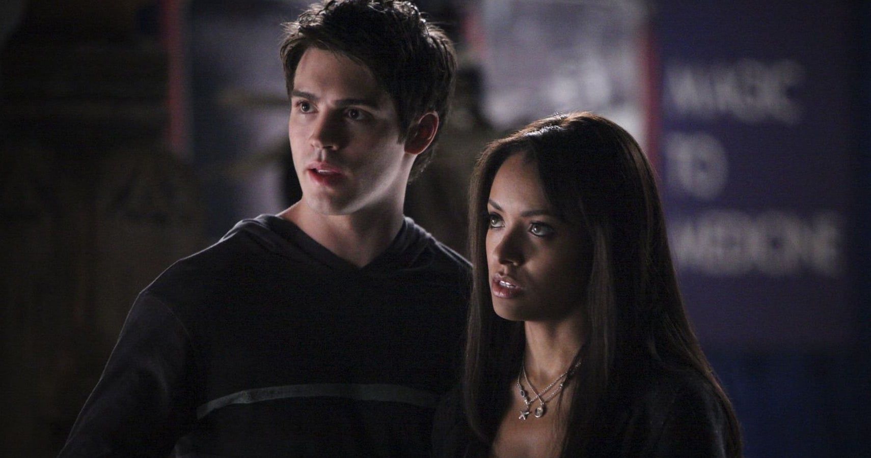 Bonnie and Jeremy in Vampire Diaries