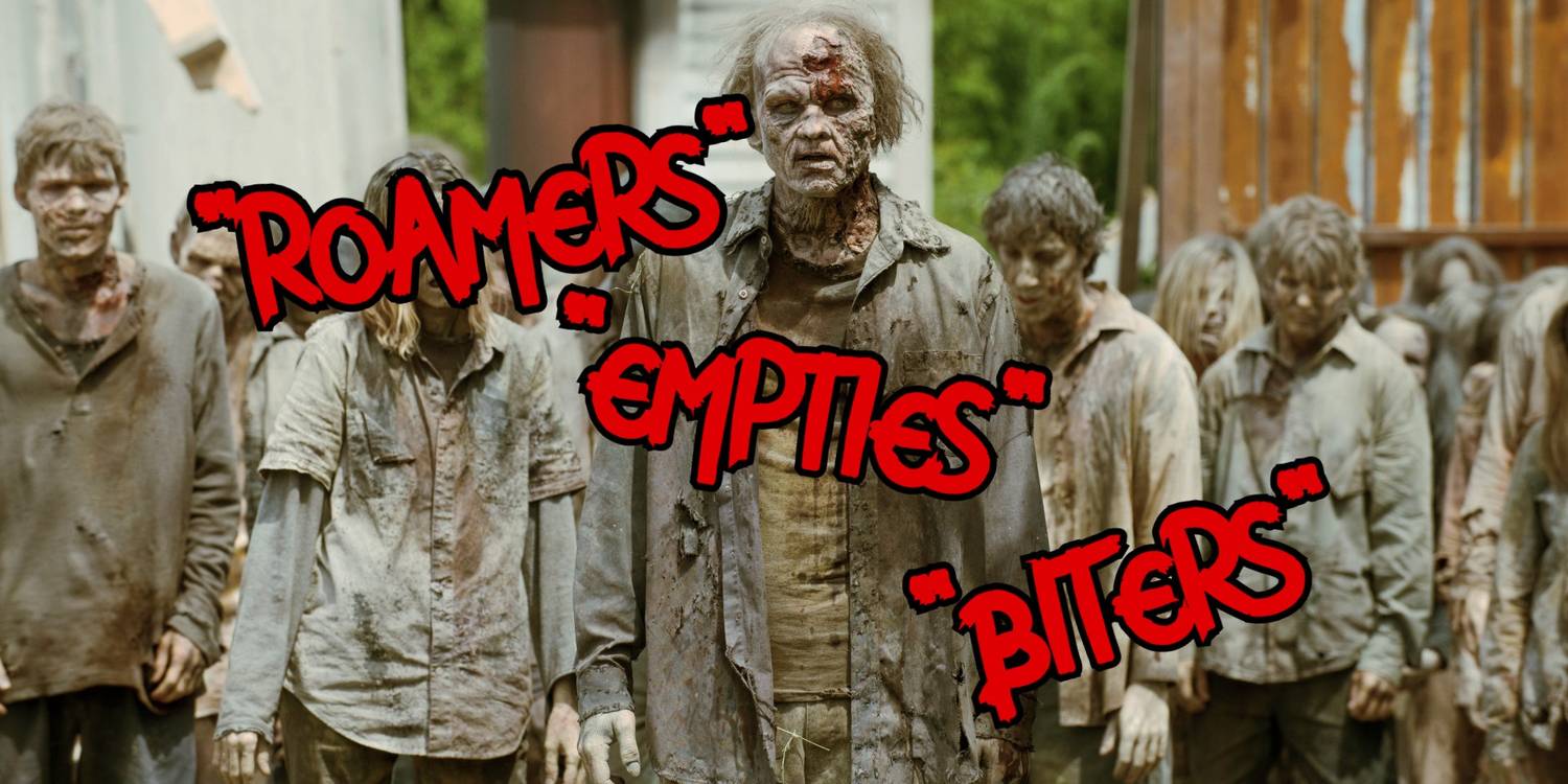 Every Name The Walking Dead Uses For The Zombies