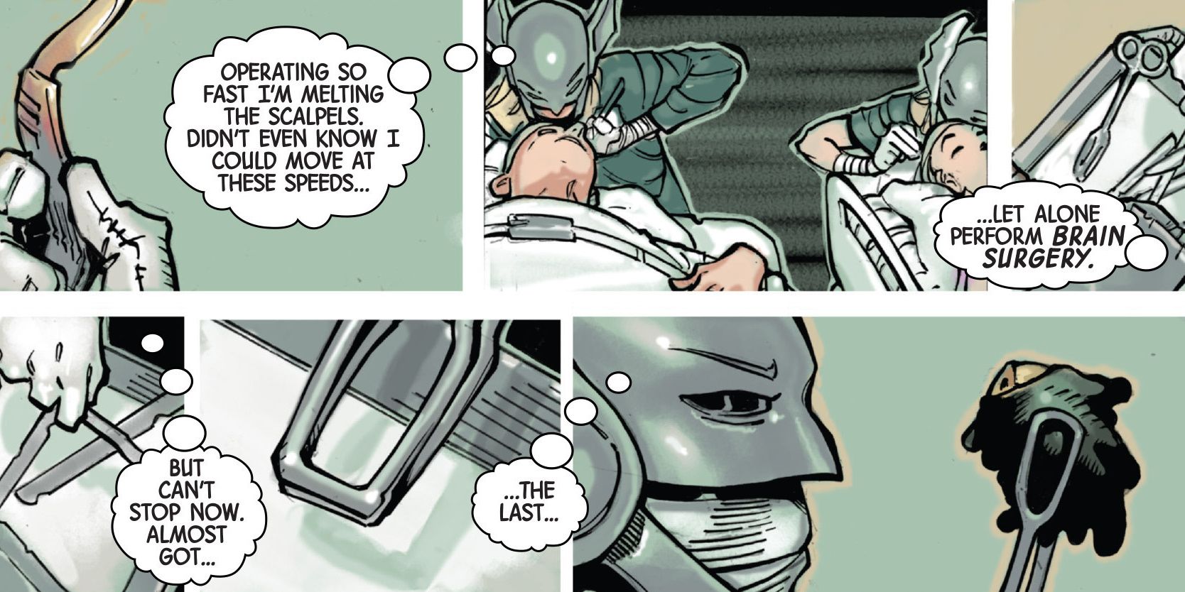 Thor Performs Surgery Scalpel Comics