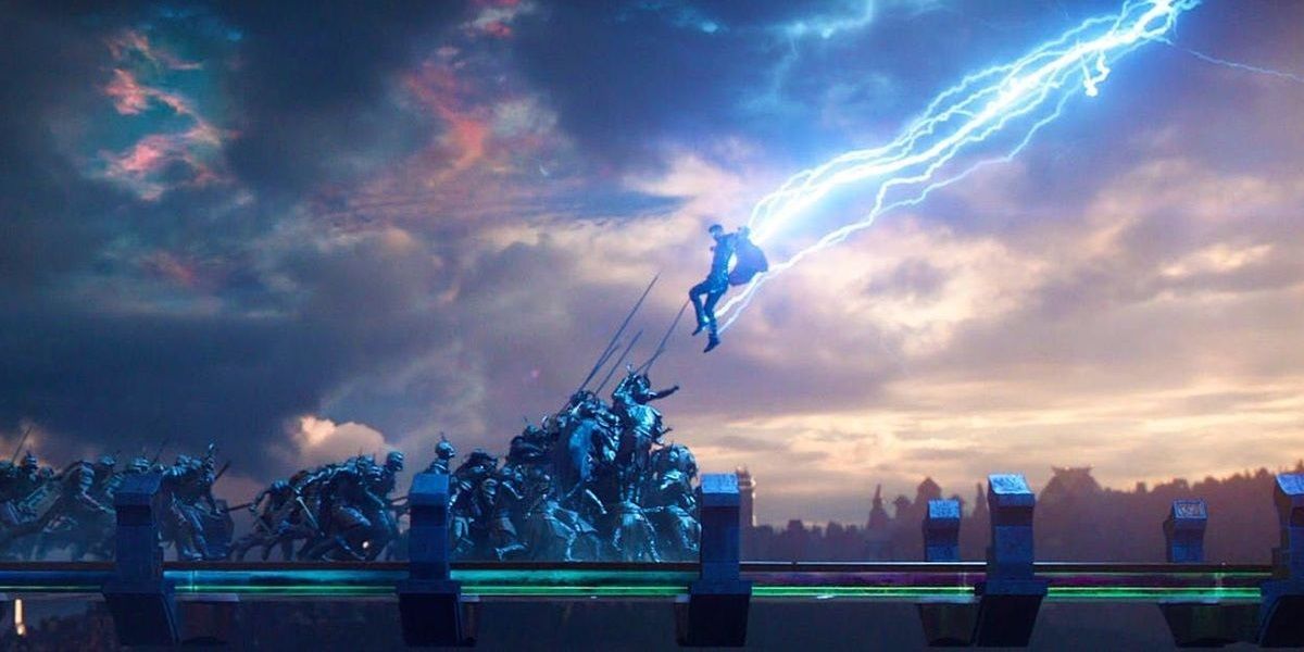 Thor entra em batalha no Ragnarok