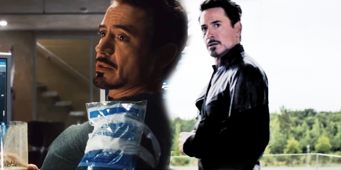 Tony Stark Iron Man arm injury MCU