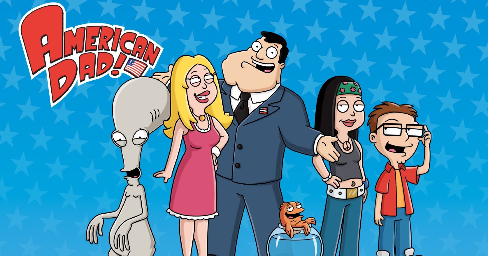 American Dad Characters promo poster