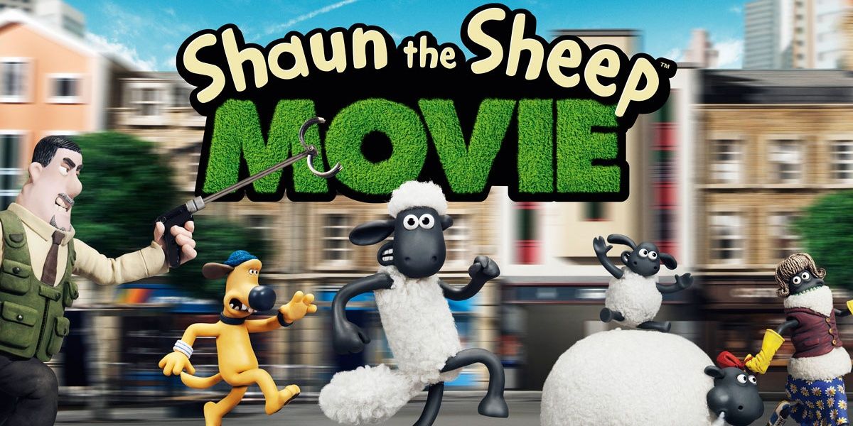 Title card for the Shaun the Sheep movie