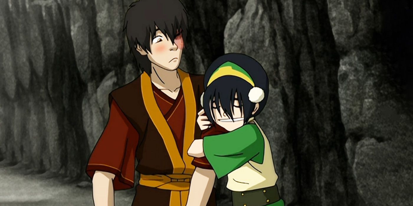 Toph and Zuko Avatar The Last Airbender