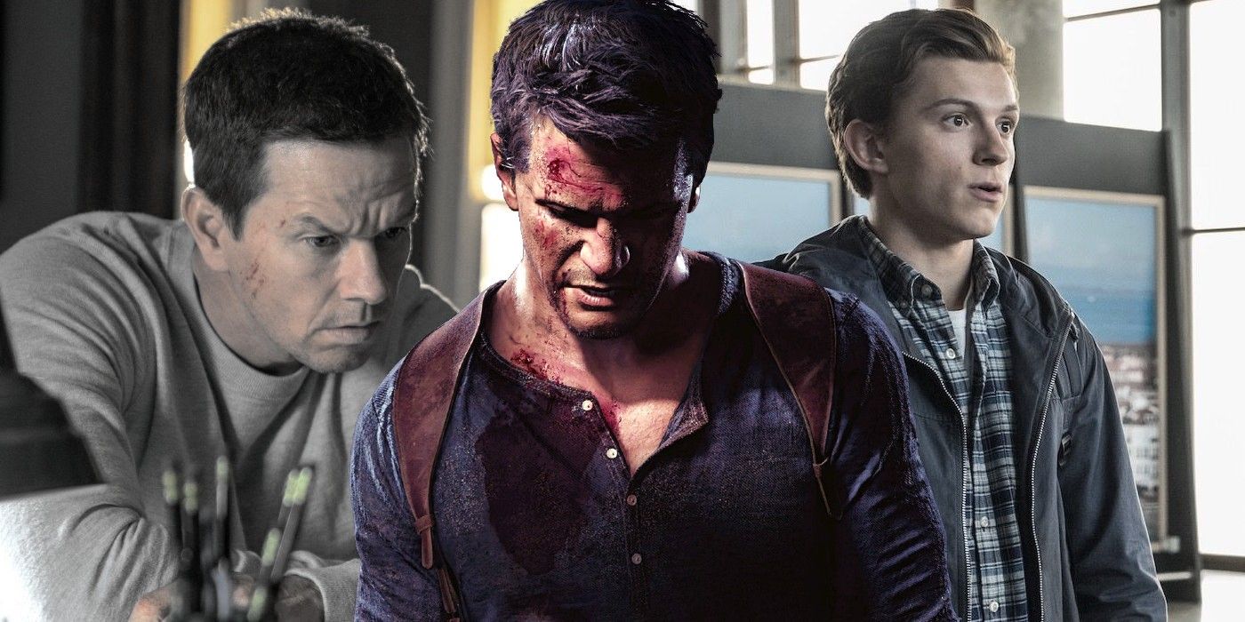 Uncharted movie Mark Wahlberg Tom Holland