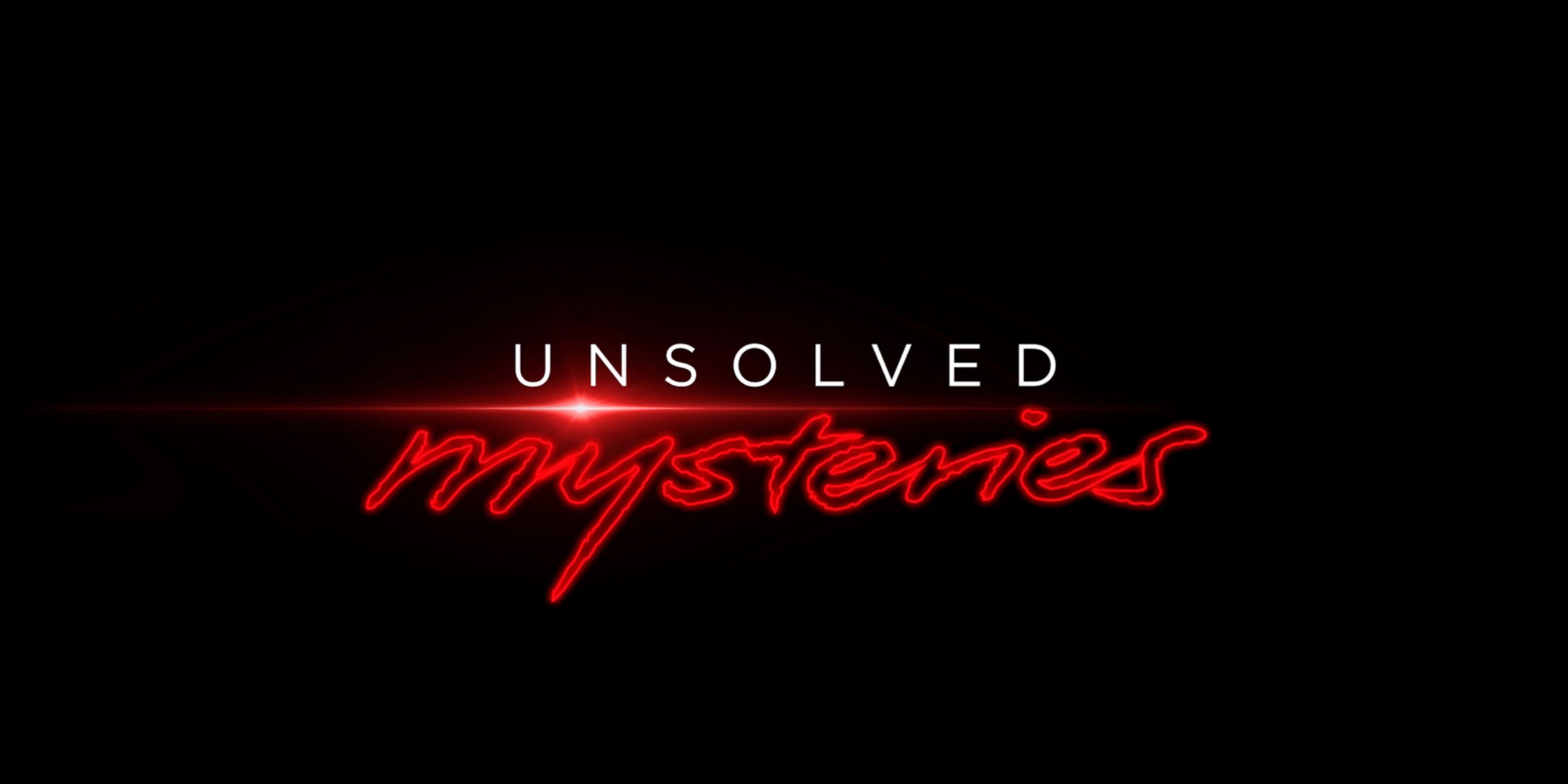 Unsolved Mysteries Logo for Netflix