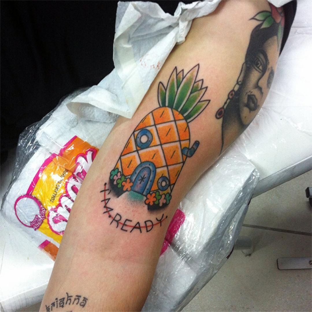 10 Tattoos Inspired By SpongeBob SquarePants