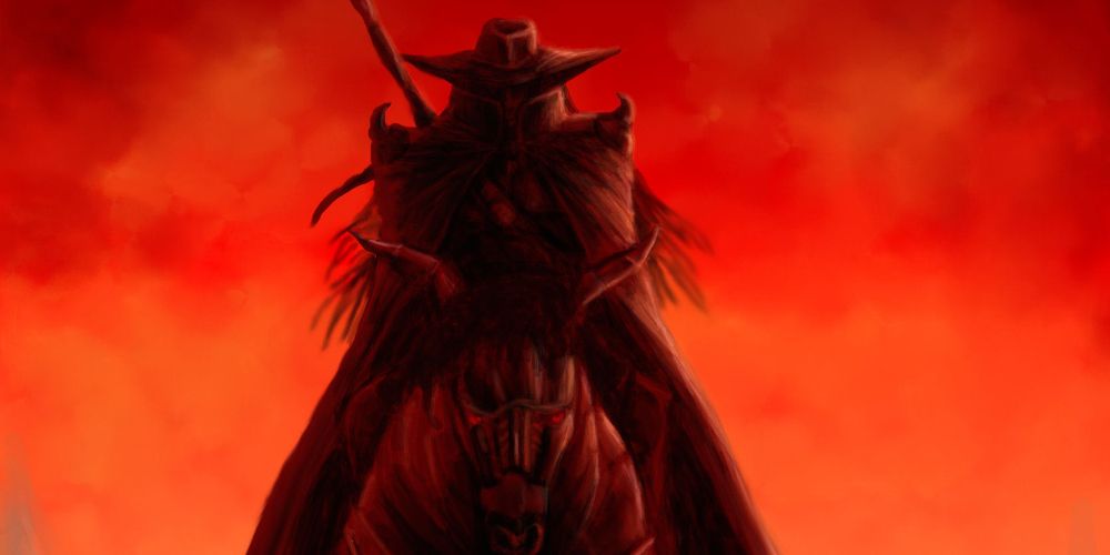 D on horseback from Vampire Hunter D: Bloodlust