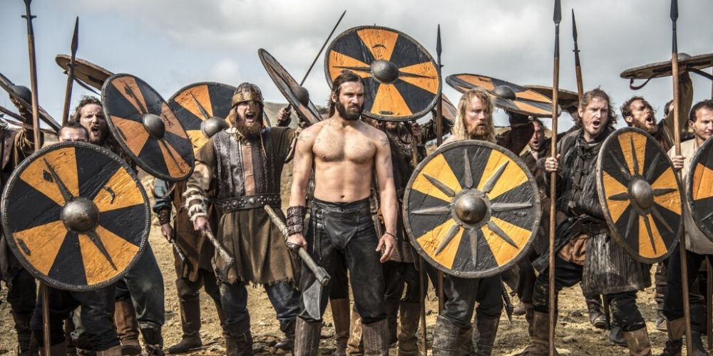 Rollo faces off against his brother Ragnar in Vikings