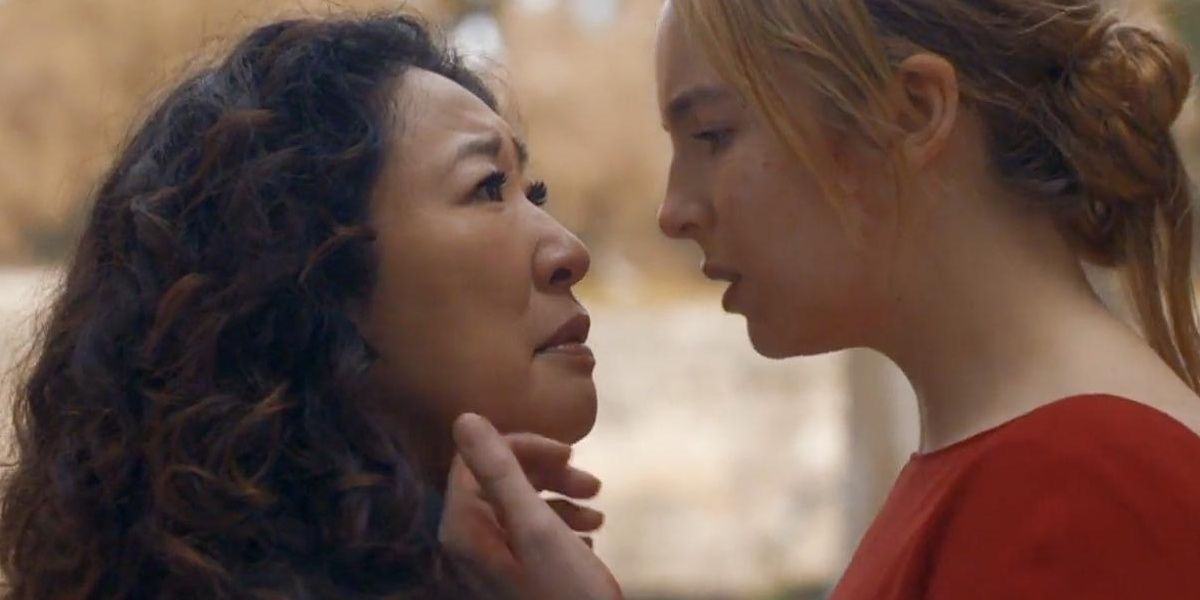 Villanelle and Eve face to face in Killing Eve