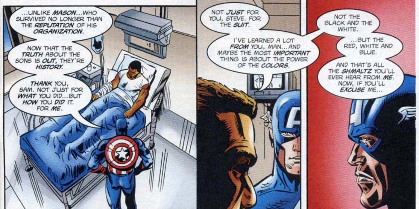 What Sam Wilson learned from Captain America (2)