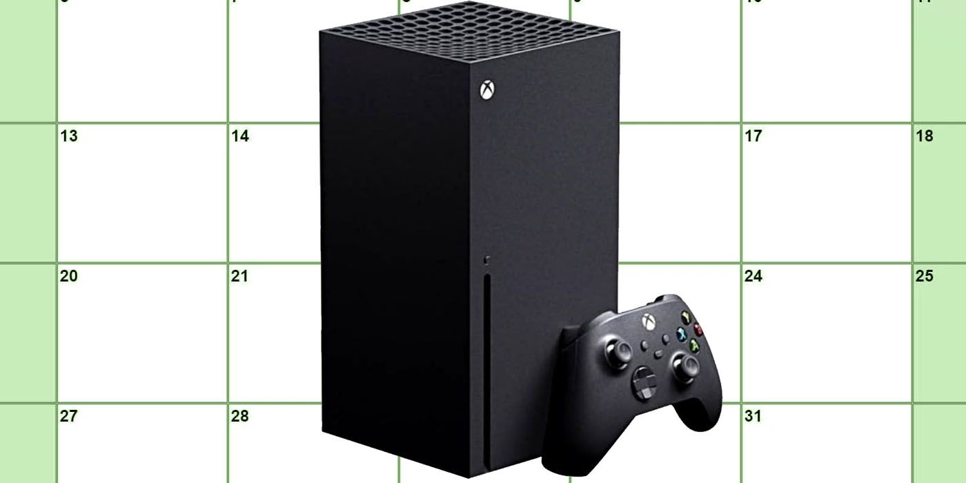 Xbox Series X Calender