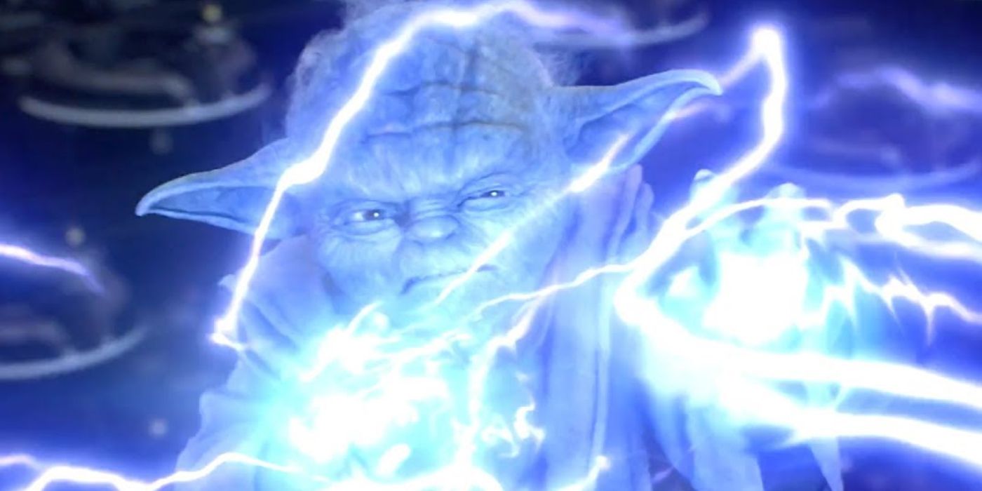 Yoda Force Lightning