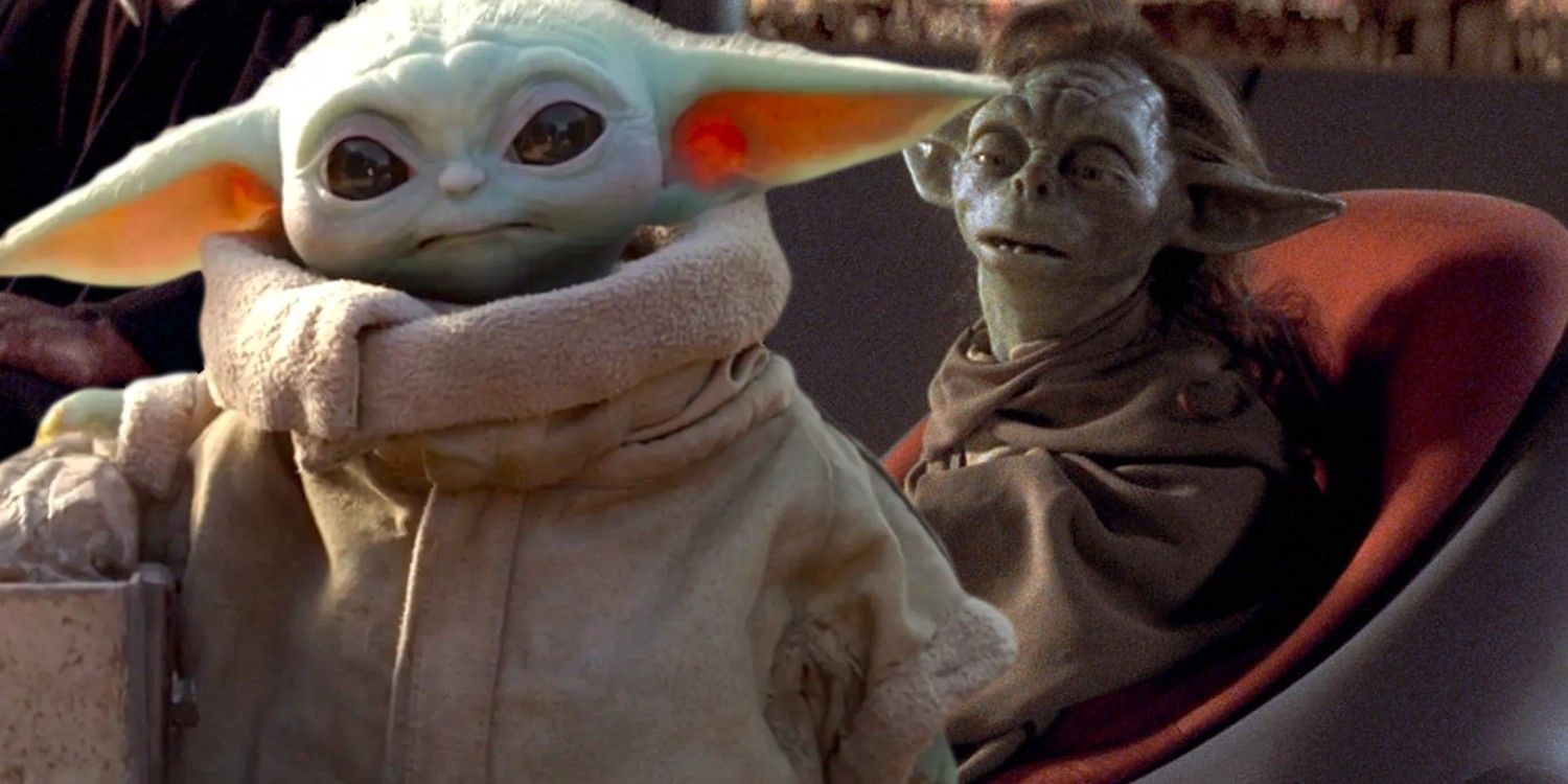 Yoda in The Mandalorian and Yaddle in Star Wars Phantom Menace