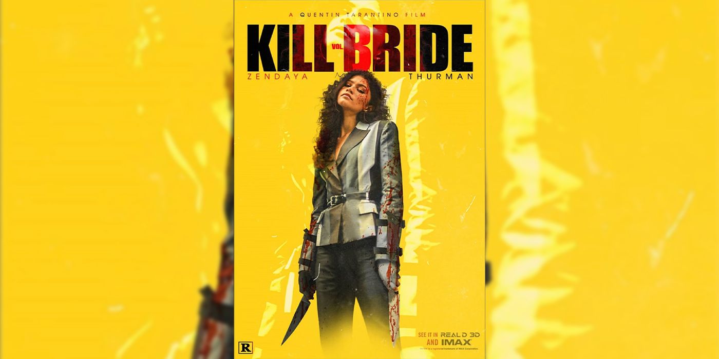 Trunk bibliotek Ærlighed Konsekvenser Kill Bill 3: Zendaya Seeks Revenge Against The Bride In Fan Poster