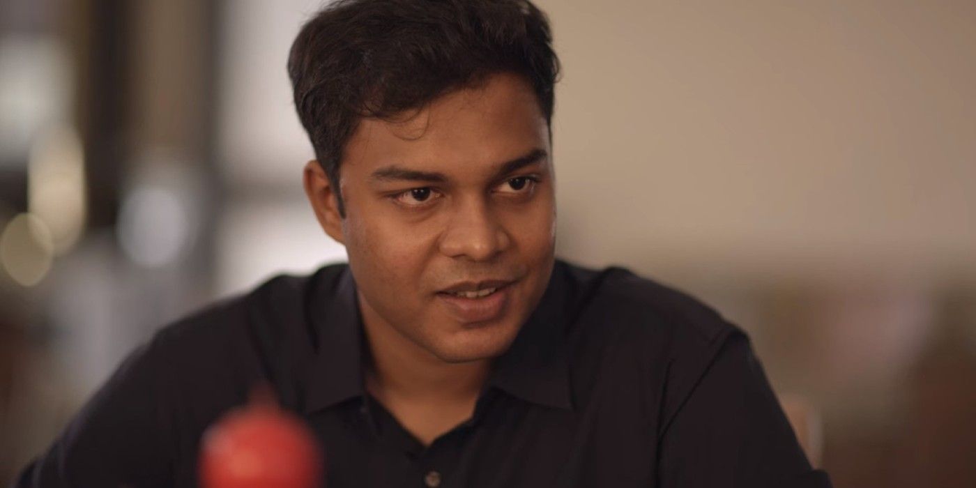 Akshay Jekhate: Netflix Indian Matchmaking talking to cameras dark background