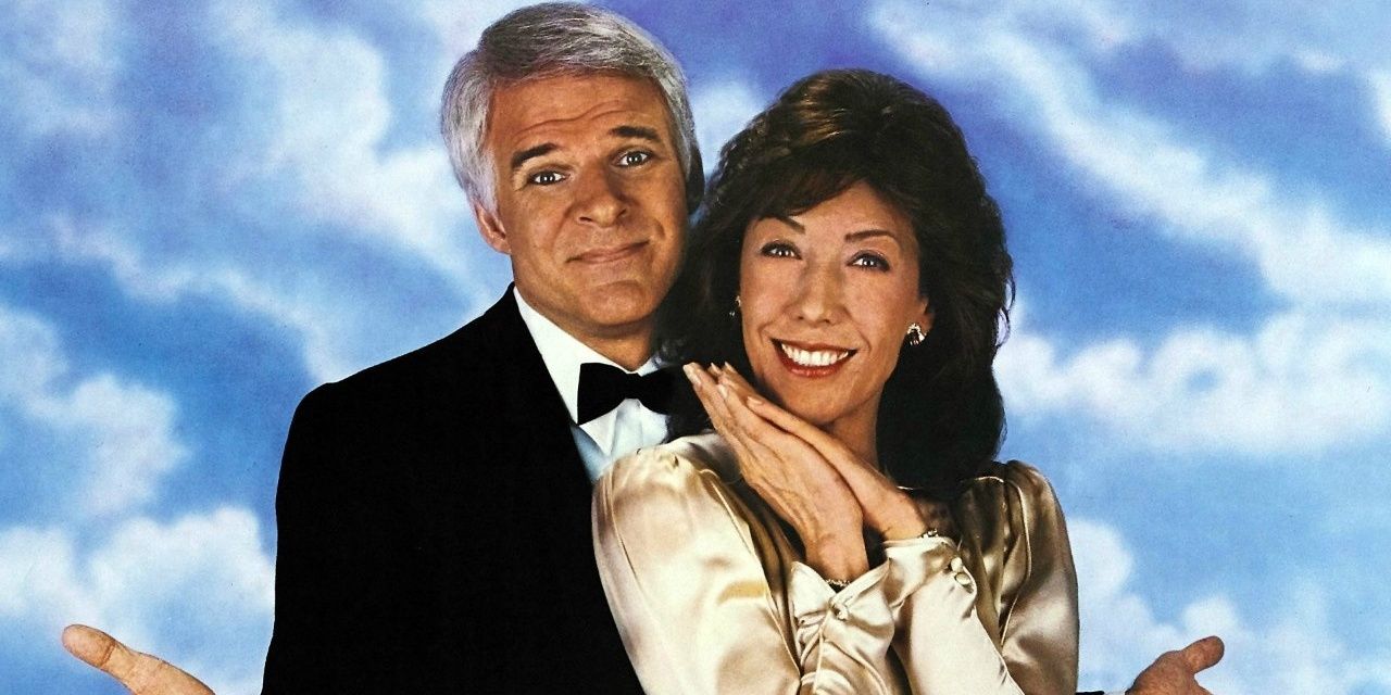 Steve Martin and Lily Tomlin standing together in All of Me