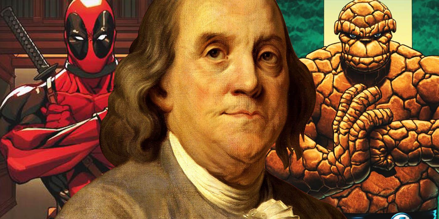 benjamin franklin deadpool comics