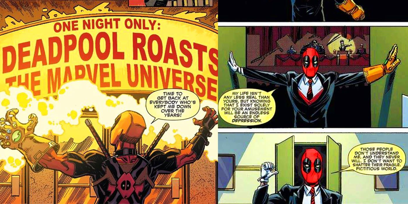 deadpool roasts marvel universe