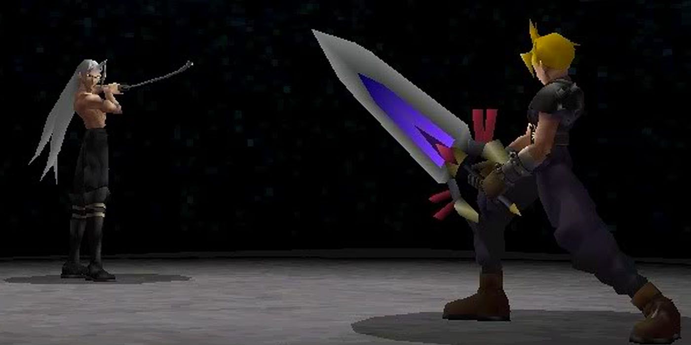 final Fantasy 7 Cloud vs Sephiroth