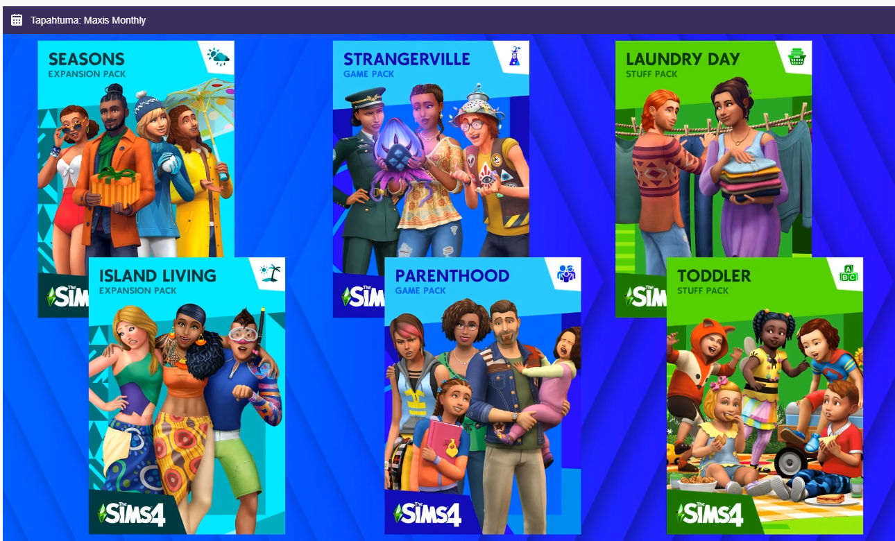 game packs in sims 4 