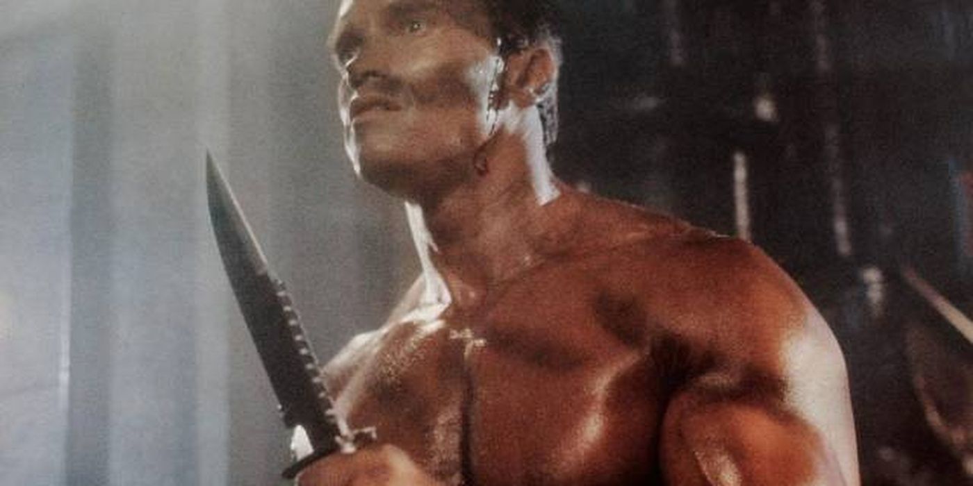 Arnold Schwarzenegger as Matrix in Commando 1985