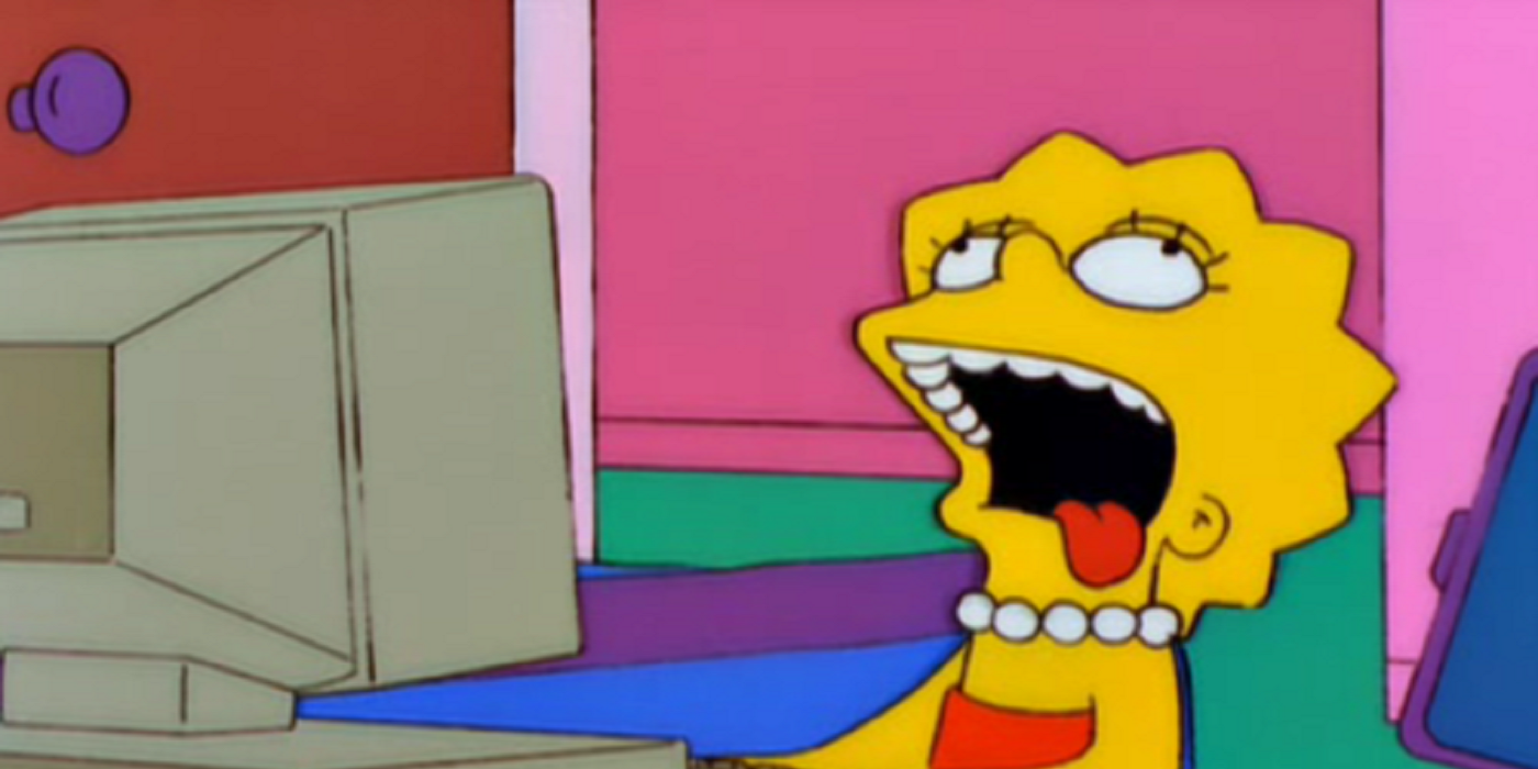 Lisa Simpson Laughing