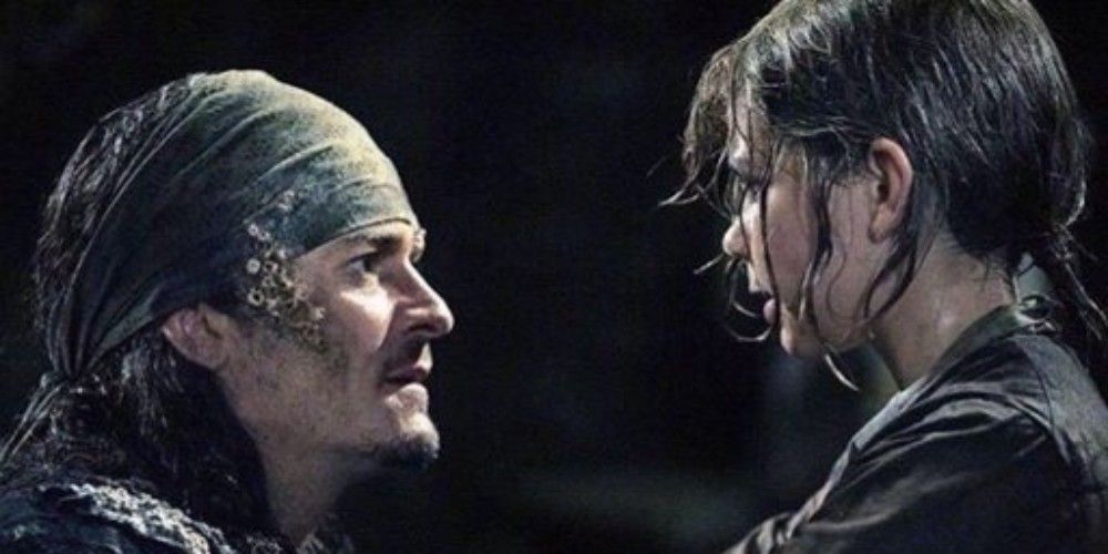 Will and Henry Turner in Pirates of the Caribbean