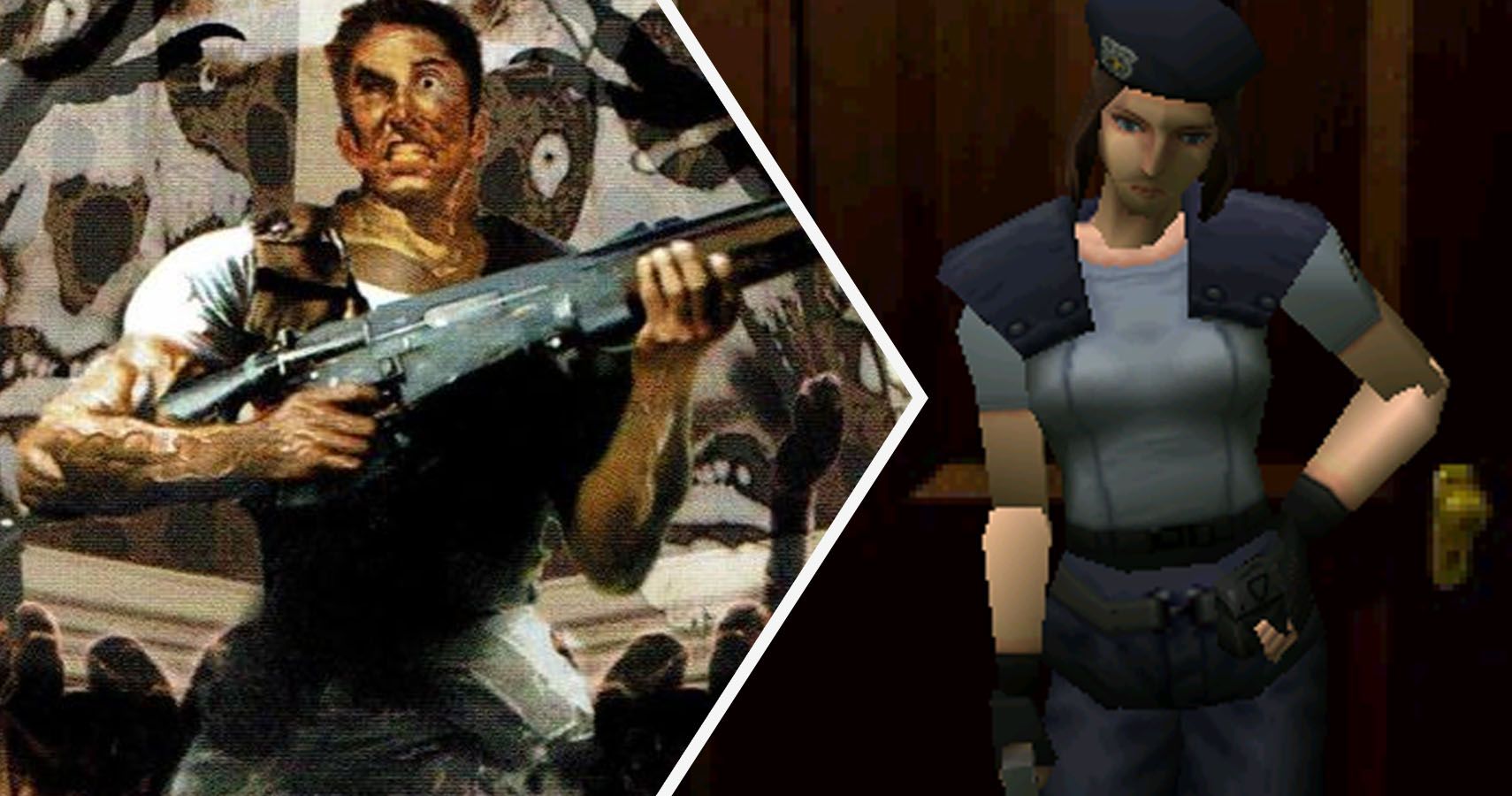 Resident Evil's Jill Valentine and Chris Redfield drop into