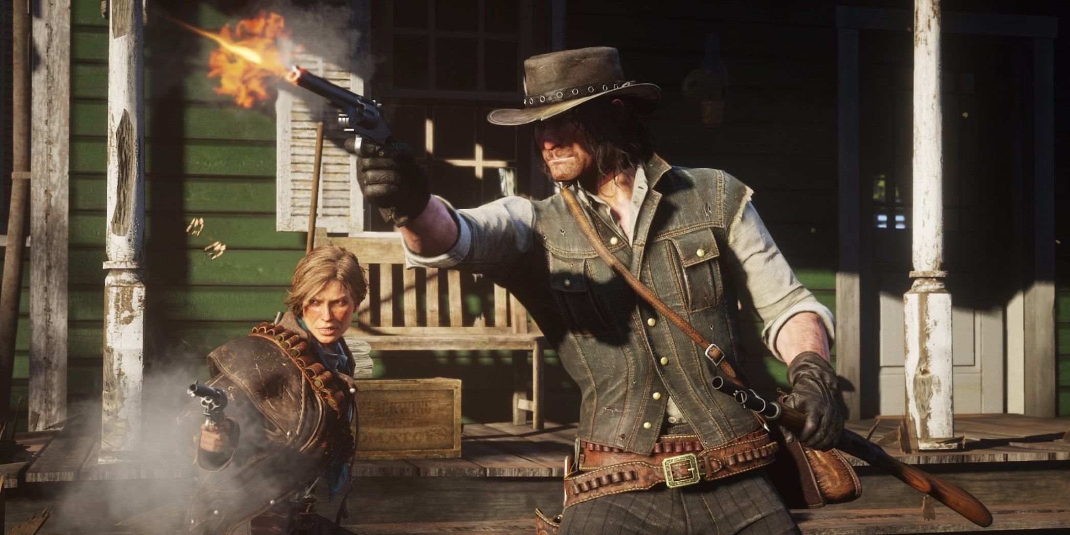 sadie and arthur in red dead redemption 2