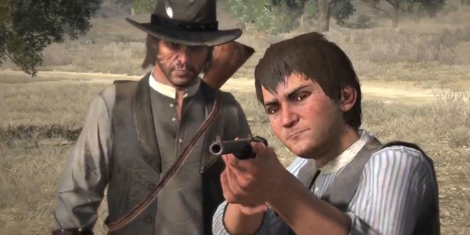 john and jack in red dead redemption 2