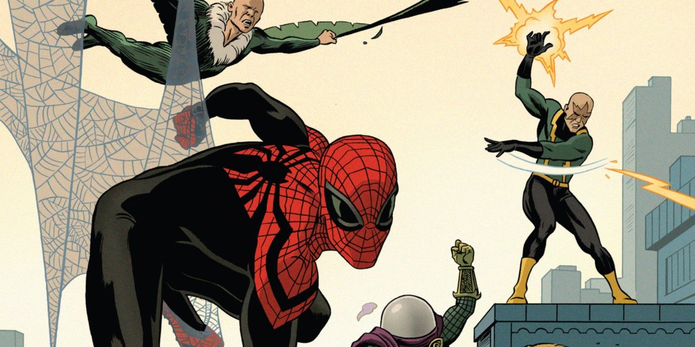 superior spider-man and his team, the superior six from Marvel Comics