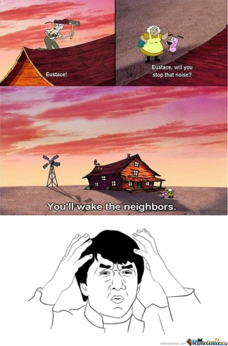 Courage The Cowardly Dog: 10 Funniest Memes Of The Show That Make Us Laugh