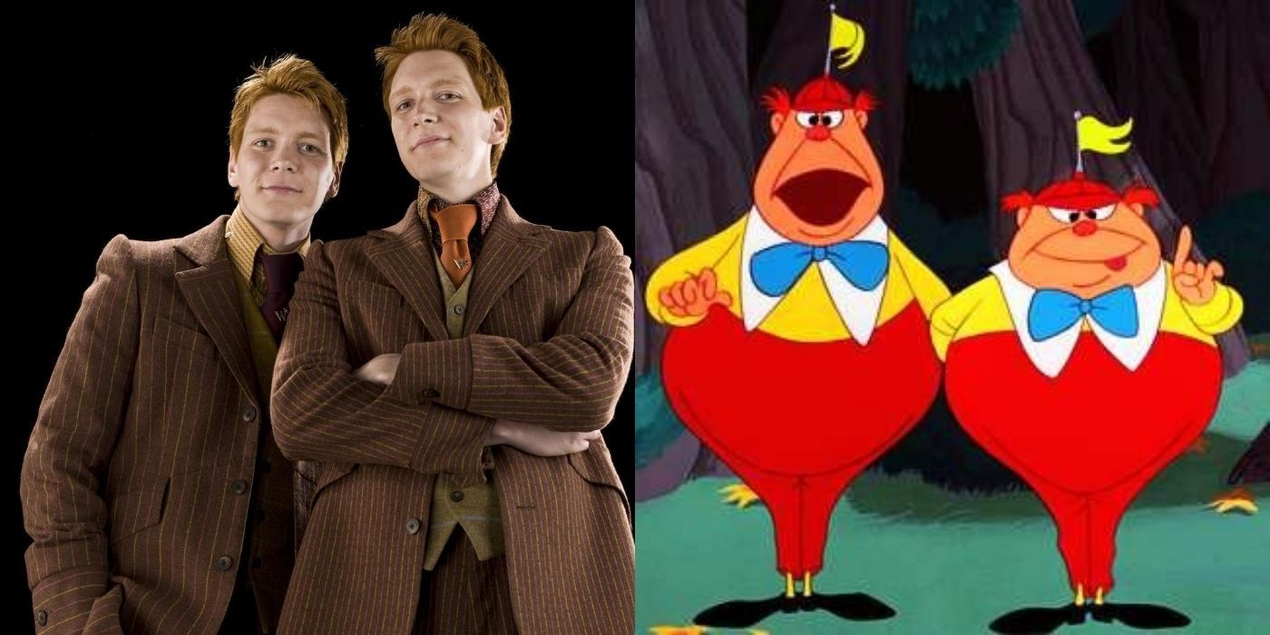Fred And George Weasley &amp; Tweedle Dee &amp; Tweedle Dum