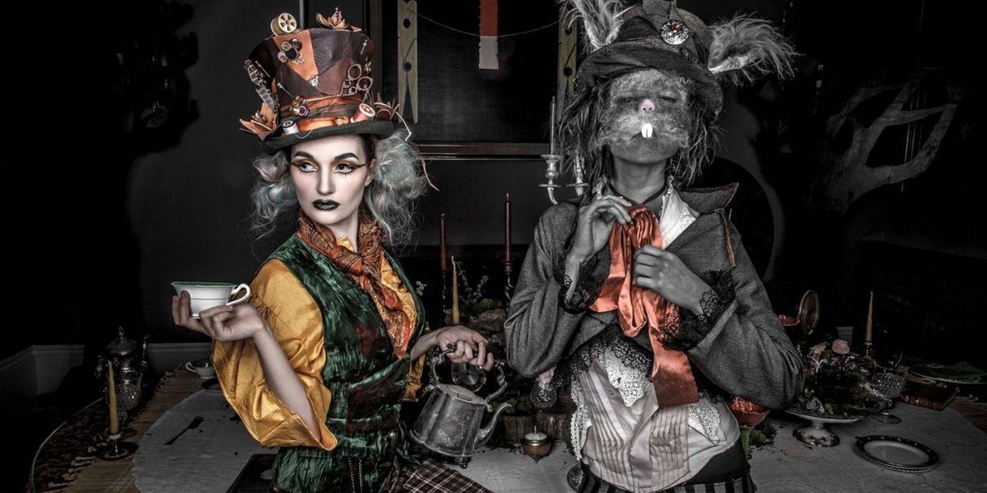 The Mad Hatter + The March Hare cosplay