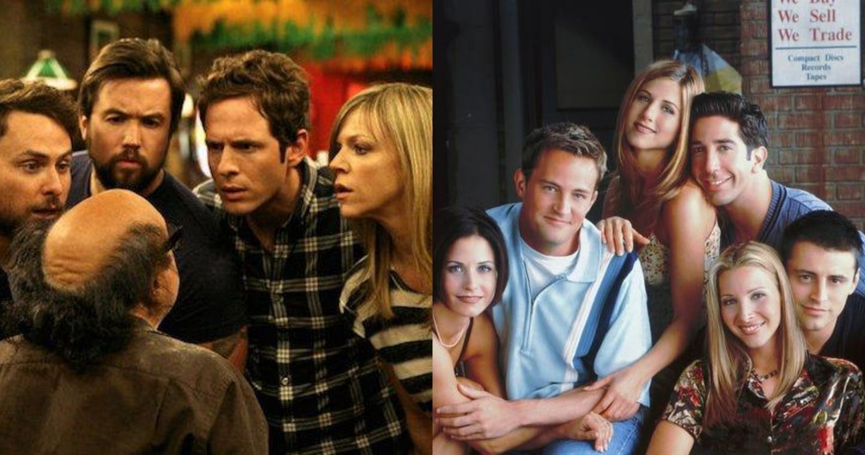 always sunny and friends characters alike