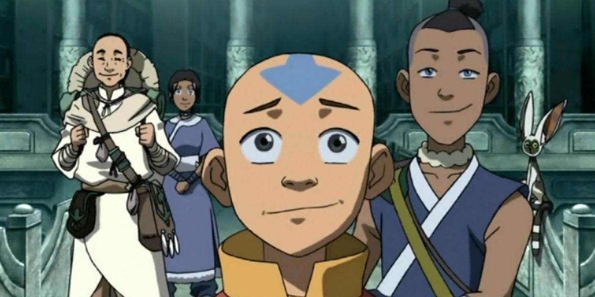 Aang Sokka Katara in Avatar The Last Airbender