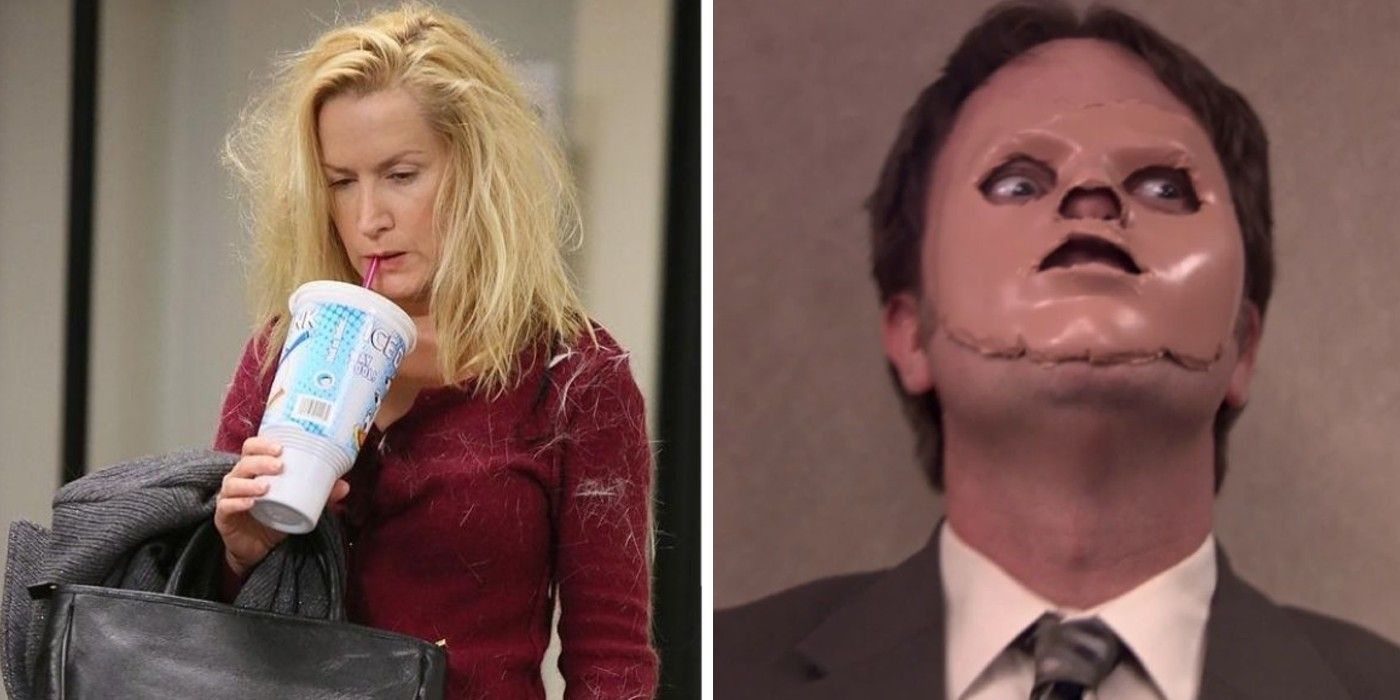 Angela and Dwight acting weird