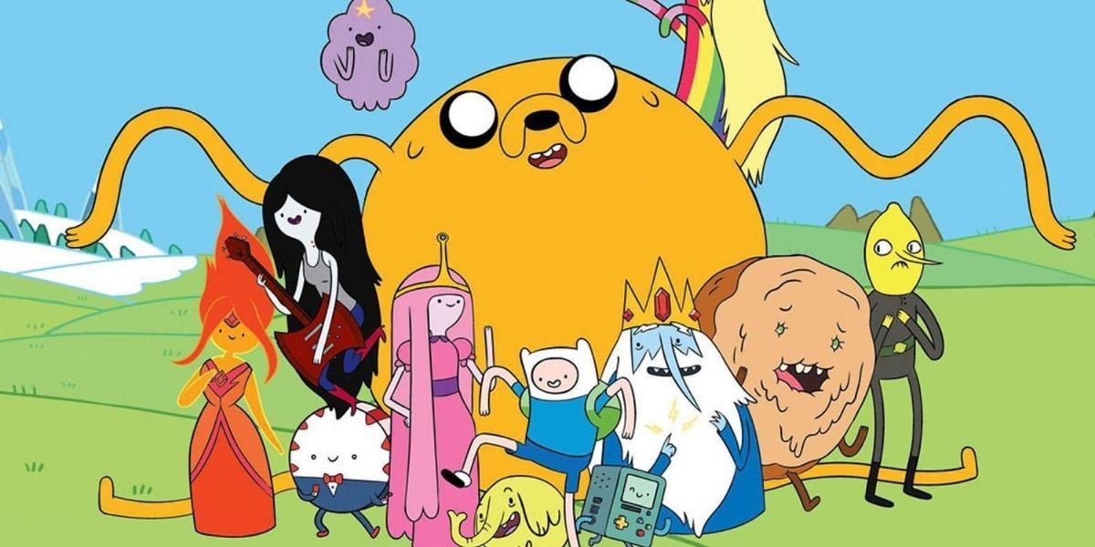 Character banner for Adventure Time