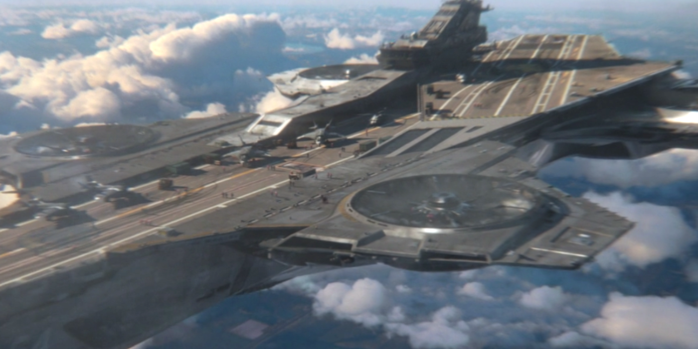 Agents of SHIELD Helicarrier